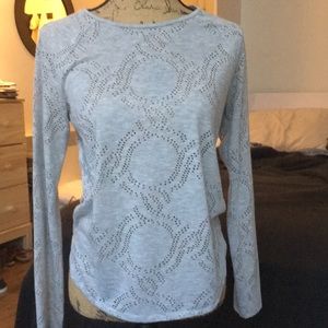 Long sleeve H&M mesh tee